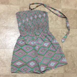 Corina textured romper